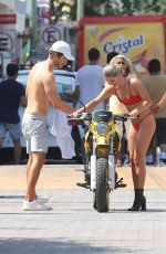MADISON LOUCH, JOY CORRIGAN and BECCA TILLEY in Bikinis on the Beach in Playa Del Carmen 02/28/2017