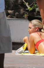 MADISON LOUCH, JOY CORRIGAN and BECCA TILLEY in Bikinis on the Beach in Playa Del Carmen 02/28/2017