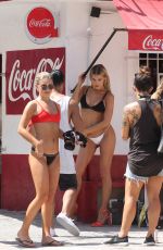 MADISON LOUCH, JOY CORRIGAN and BECCA TILLEY in Bikinis on the Beach in Playa Del Carmen 02/28/2017