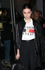 MAIA MITCHELL Leaves Catch LA in West Hollywood 03/05/2017