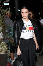 MAIA MITCHELL Leaves Catch LA in West Hollywood 03/05/2017