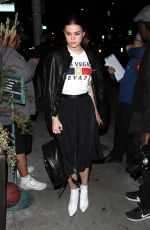MAIA MITCHELL Leaves Catch LA in West Hollywood 03/05/2017