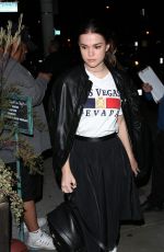 MAIA MITCHELL Leaves Catch LA in West Hollywood 03/05/2017