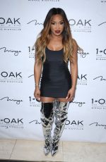 MALIKA HAQQ at 1Oak Nightclub Iinside the Mirage Hosts Birthday Bash for Malika Haqq 03/03/2017
