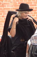 MALIN AKERMAN at a Gas Station in Los Feliz 03/22/2017