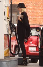 MALIN AKERMAN at a Gas Station in Los Feliz 03/22/2017