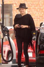 MALIN AKERMAN at a Gas Station in Los Feliz 03/22/2017