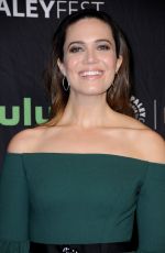 MANDY MOORE at This Is Us Panel at Paleyfest in Los Angeles 03/18/2017