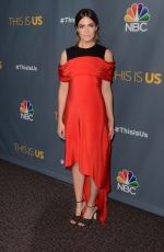 MANDY MOORE at This Is Us Screening in Los Angeles 03/14/2017