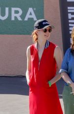 MARCIA GAY HARDEN and EMILY TYRA at 13th Annual Desert Smash Celebrity Tennis in Rancho Mirage 03/07/2017