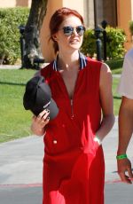 MARCIA GAY HARDEN and EMILY TYRA at 13th Annual Desert Smash Celebrity Tennis in Rancho Mirage 03/07/2017