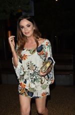 MARIA FOWLER Arrives at Laundrette Restaurant in Manchester 03/11/2017