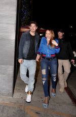 MARIAH CAREY and Her Boyfriend Bryan Tanaka at Nobu in Malibu 03/02/2017
