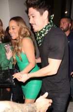 MARIAH CAREY Arrives at St Patricks Day Party 03/17/2017