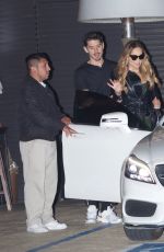 MARIAH CAREY Leaves Nobu in Malibu 03/19/2017