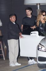 MARIAH CAREY Leaves Nobu in Malibu 03/19/2017