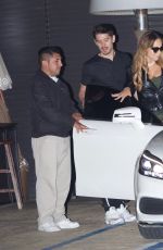 MARIAH CAREY Leaves Nobu in Malibu 03/19/2017