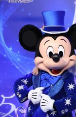 MARIE-ANGE CASTA at Disneyland Paris 25th Anniversary Celebration 03/25/2017