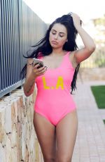 MARNIE SIMPSON in Swimsuit on Holiday in Tenerife 02/27/2017