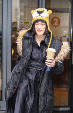 MARTIKA Leaves BBC Radio 2 Studios in London 02/27/2017