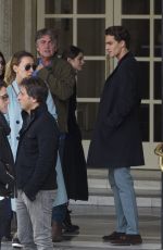 MARTINA STOESSEL and Pepe Barroso Jr Out and About in Madrid 03/21/2017