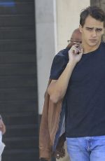 MARTINA STOESSEL and Pepe Barroso Jr Out in Madrid 03/20/2017