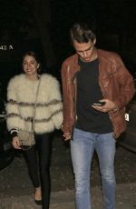 MARTINA STOESSEL and Pepe Barroso Jr Out in Madrid 03/20/2017