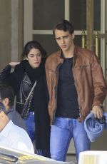 MARTINA STOESSEL and Pepe Barroso Jr Out in Madrid 03/20/2017