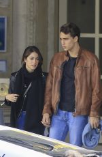 MARTINA STOESSEL and Pepe Barroso Jr Out in Madrid 03/20/2017