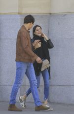 MARTINA STOESSEL and Pepe Barroso Jr Out in Madrid 03/20/2017