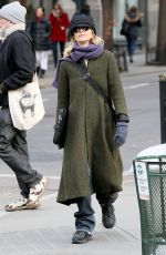MEG RYAN Out and About in New York 03/06/2017