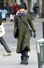 MEG RYAN Out and About in New York 03/06/2017