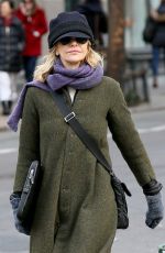 MEG RYAN Out and About in New York 03/06/2017