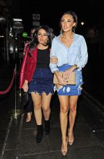 MEGAN MCKENNA Night Out in London 03/08/2017