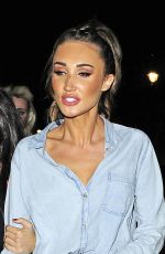 MEGAN MCKENNA Night Out in London 03/08/2017