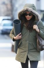 MEGHAN MARKLE Leaves Yoga Class in Toronto 03/11/2017