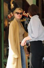 MELANIE GRIFFITH and DAKOTA JOHNSON Out for Lunch in Los Angeles 03/20/2017