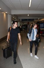 MELISSA BENOIST at LAX Airport in Los Angeles 03/19/2017