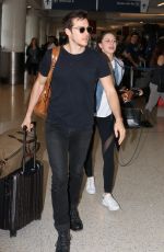 MELISSA BENOIST at LAX Airport in Los Angeles 03/19/2017