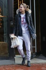 MELISSA BENOIST Walks Her Dogs Out in Vancouver 03/19/2017