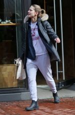 MELISSA BENOIST Walks Her Dogs Out in Vancouver 03/19/2017