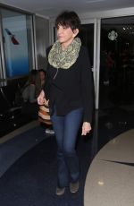 MERCEDES RUEHL at LAX Airport in Los Angeles 03/06/2017