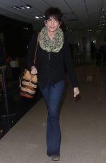 MERCEDES RUEHL at LAX Airport in Los Angeles 03/06/2017