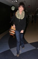 MERCEDES RUEHL at LAX Airport in Los Angeles 03/06/2017