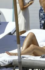 METISHA SCHAEFER in Bikini at a Beach in Miami 03/19/2017