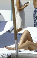 METISHA SCHAEFER in Bikini at a Beach in Miami 03/19/2017