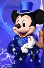 MICHELLE HEATON at Disneyland Paris 25th Anniversary Celebration 03/25/2017