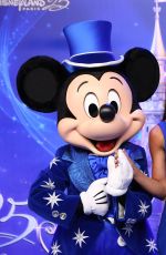 MICHELLE HEATON at Disneyland Paris 25th Anniversary Celebration 03/25/2017