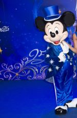 MICHELLE HEATON at Disneyland Paris 25th Anniversary Celebration 03/25/2017