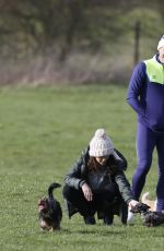 MICHELLE KEEGAN at a Park in Essex 03/07/2017
